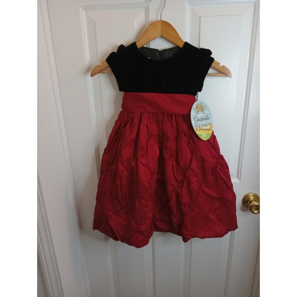 Beautiful Girls Cinderella Party Holiday Dress,Wedding Christmas Size4/4T